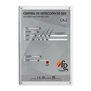 Central de detección de gas combustible y tóxico