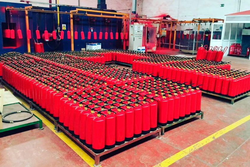 Gestión logística y suministro de equipos de protección contra incendios