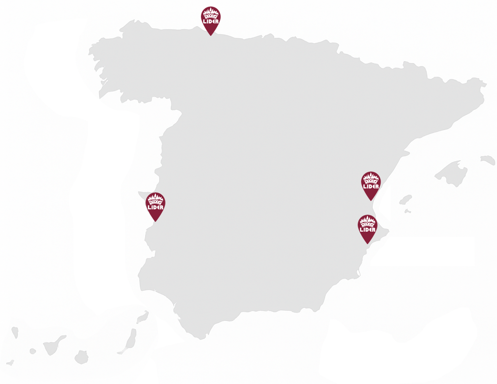 Cobertura de LÍDER Protección Contra Incendios en España