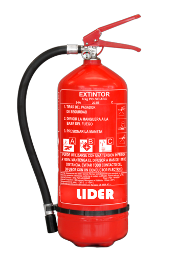 Extintor polvo marina 6 kg